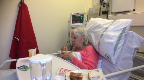 Mum feeling better