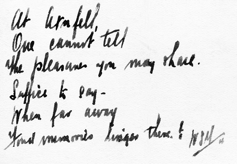 Axnfel Visitors Book (Page 002 - 02)