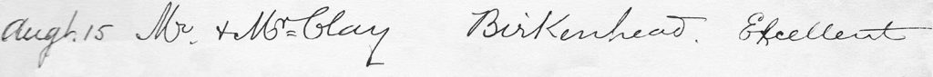 Axnfel's Visitors Book (Page 004 - Line 18)