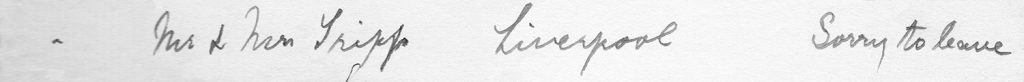 Axnfel's Visitors Book (Page 005 - Line 03)