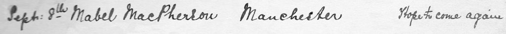 Axnfel's Visitors Book (Page 005 - Line 14)