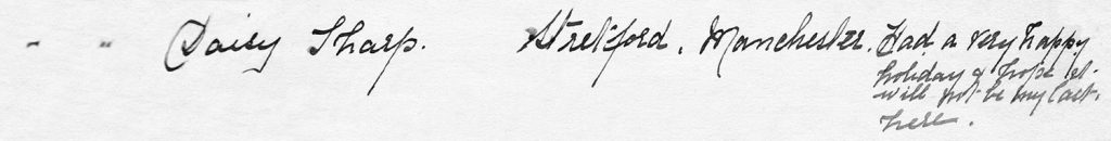 Axnfel's Visitors Book (Page 005 - Line 16)