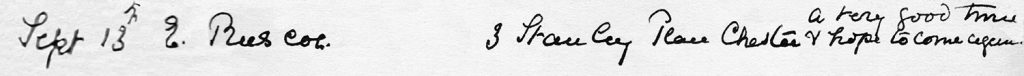 Axnfel's Visitors Book (Page 005 - Line 19)