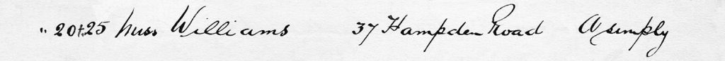Axnfel's Visitors Book (Page 006 - Line 02)