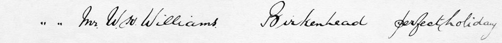 Axnfel's Visitors Book (Page 006 - Line 03)