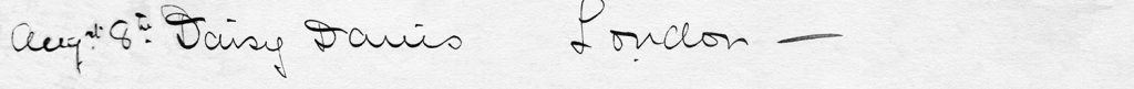 Axnfel's Visitors Book (Page 006 - Line 12)