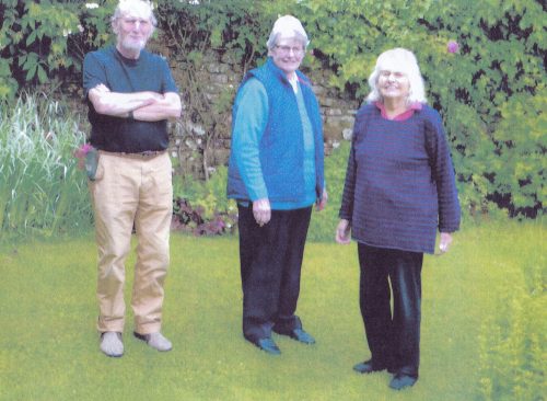 Alan Huxtable, Margaret Sanderson and Mary Huxtable