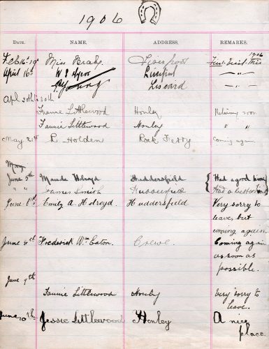 Axnfell's Visitors Book Page 009