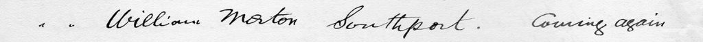 Axnfel's Visitors Book Page 007 Line 2