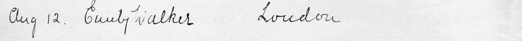Axnfel's Visitors Book Page 007 Line 3