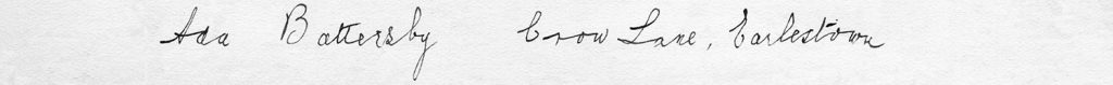Axnfel's Visitors Book Page 007 Line 6