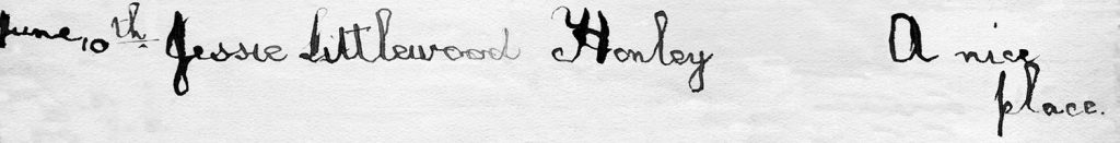 Axnfel's Visitors Book Page 009 Line 11