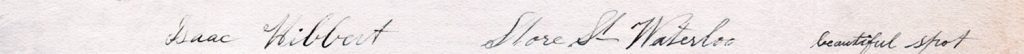 Axnfell's Visitors Book Page 012 - Line 06